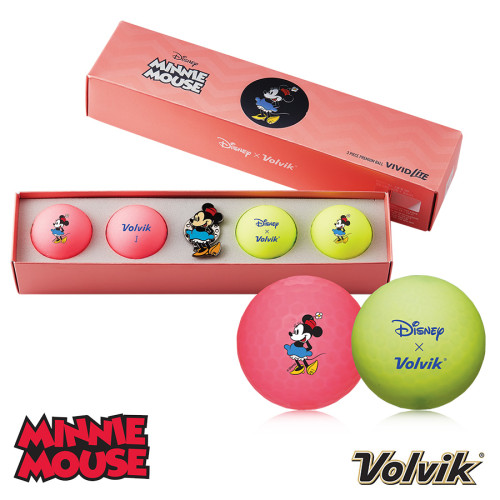 Volvik Vivid Lite Disney Golf Ball & Marker Gift Pack