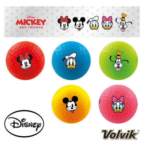 Volvik Vivid Disney 5 Ball Gift Pack