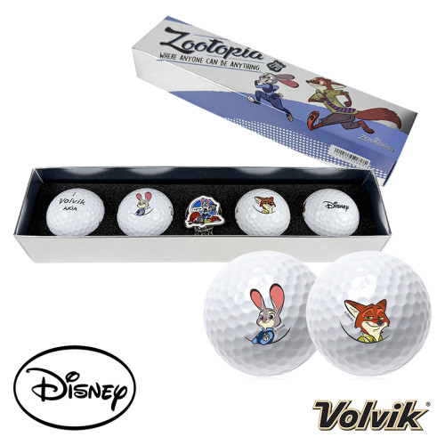 Volvik Disney Zootopia Golf Ball & Marker Gift Set
