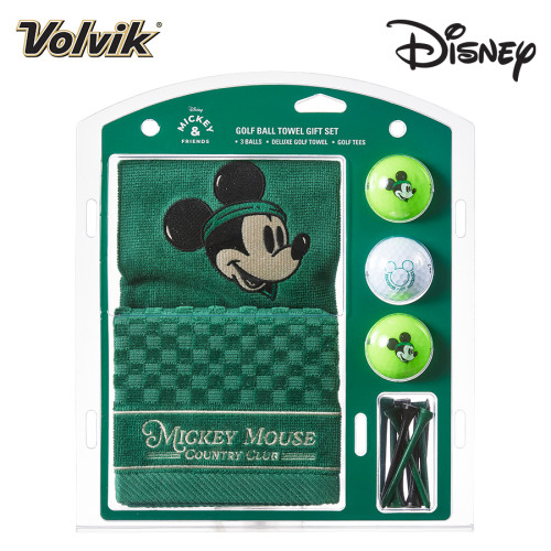 Volvik Disney Mickey Mouse Ball, Towel & Tee Set