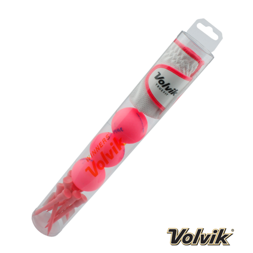 Volvik Gift Tube - Ladies, Left Hand, Pink