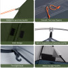 Naturehike - Cycling Ultralight 1 Man Tent + Mat - Navy Blue