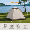 Naturehike - Ango Automatic 3 Person Tent with Canopy - Oak Brown