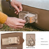 Naturehike - Built-in Pump Inflatable Double Bed - Brown