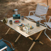 Naturehike - Folding Egg Roll Table - Large - Oak Wood 117x60x44cm