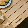 Naturehike - Folding Egg Roll Table - Large - Oak Wood 117x60x44cm