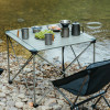 Naturehike - Casual Aluminium Folding Table - Medium - Titanium