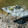 Naturehike - Portable Folding Table - Titanium Silver - Large