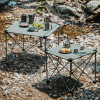 Naturehike - Portable Folding Table - Titanium Silver - Large