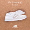 New Balance Womens 574 Greens V2 - Spikeless