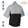 Sun Mountain Monsoon Short-Sleeve Pullover - Platinum / Black
