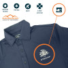 Sun Mountain Silvertip Polo - Platinum (FREE Embroidery)