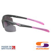 Sunwise Peak Golf Sunglasses - Grey / Pink