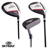 Skymax Mens RH Boxed Set - Steel (Hybrid Stand Bag)