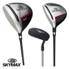 Skymax Mens LH Boxed Set - Steel (Hybrid Stand Bag)