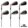 Skymax Mens LH Boxed Set - Steel (Hybrid Stand Bag)