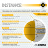 Zebra Distance Golf Balls  - 360 Alignment